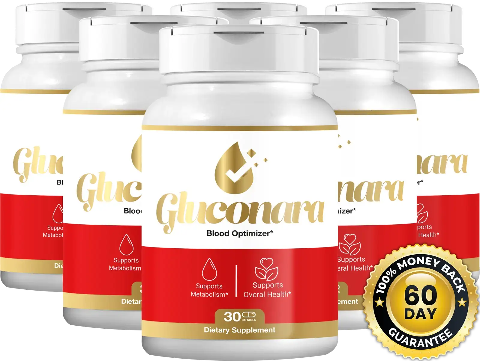 Gluconara — 6 Bottle Package